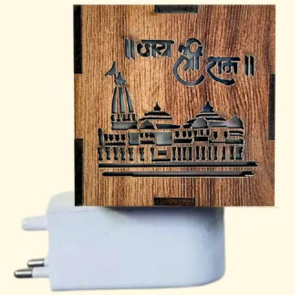 3-in-1 Ayodhya Ram Mandir Kapur Dani & Night Lamp